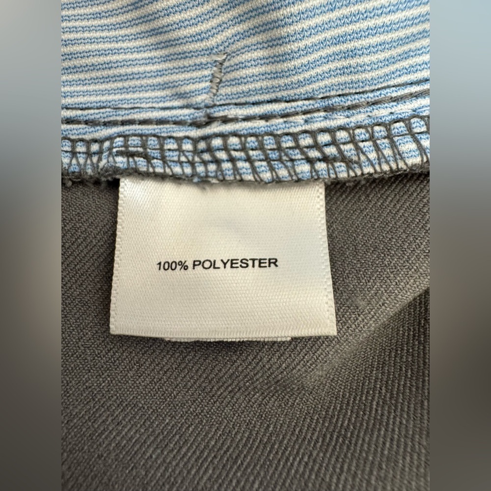 PETER MILLAR Charlotte Performance Trouser Pants Gray 35x30 (29.5”) - Picture 9 of 16
